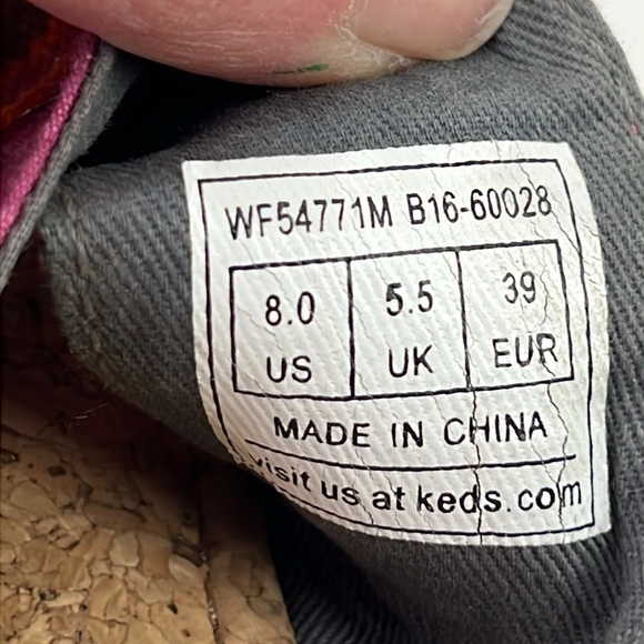 Keds Tealight Band Cork Slip On Sandals Size 8 - Picture 8 of 9